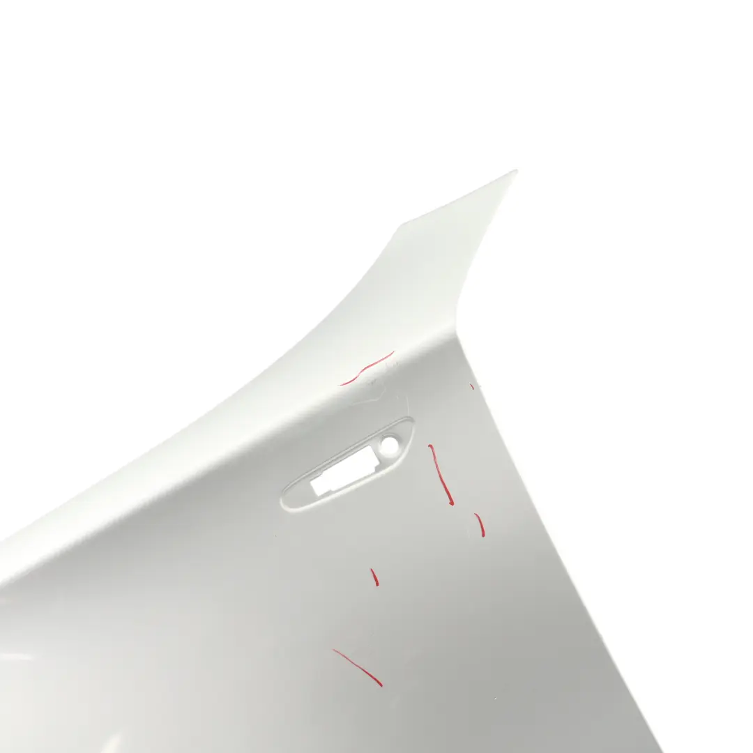 BMW E81 E87 Side Panel Wing Fender Front Left N/S Titansilber Silver - 354 - SKU 7133227-TS1 - Part number 7133227