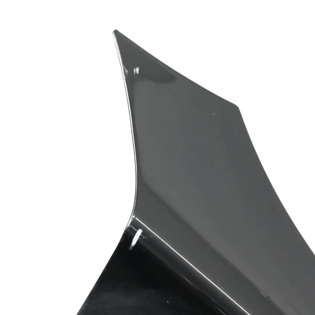 BMW E81 E87 Panneau lateral Aile Fender Avant Droite Black Sapphire Noir - 475 - SKU 7133228-BS - Numéro de pièce 7133228