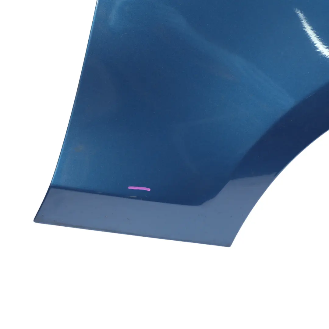 BMW E81 E87 Side Panel Fender Wing Front Right O/S Sydney Blue Metallic - A19 - SKU 7133228-SYD1 - Part number 7133228