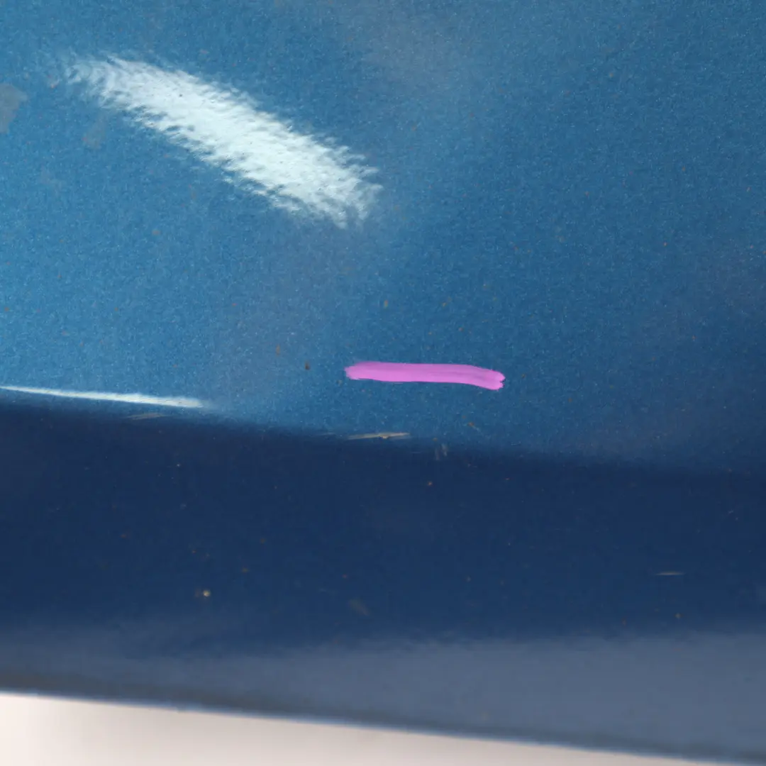 BMW E81 E87 Side Panel Fender Wing Front Right O/S Sydney Blue Metallic - A19 - SKU 7133228-SYD1 - Part number 7133228