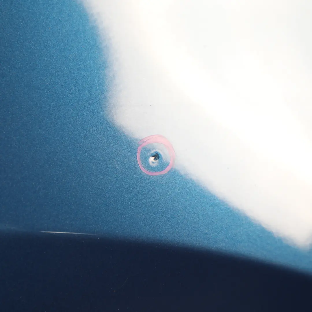 BMW E81 E87 Side Panel Fender Wing Front Right O/S Sydney Blue Metallic - A19 - SKU 7133228-SYD1 - Part number 7133228