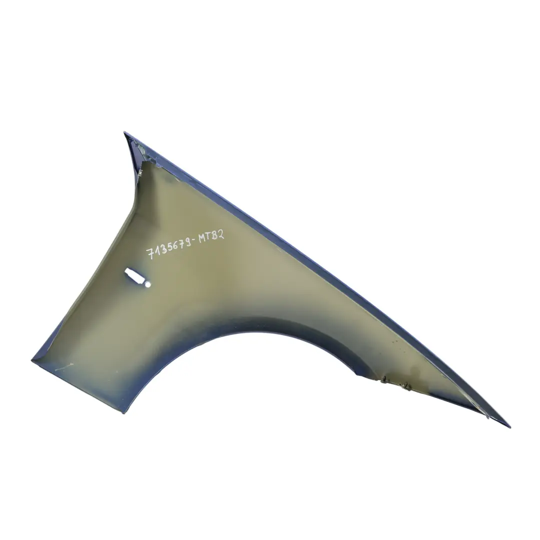 BMW E90 E91 Side Panel Fender Wing Front Left N/S Montegoblau Blue - A51 - SKU 7135679-MTB2 - Part number 7135679