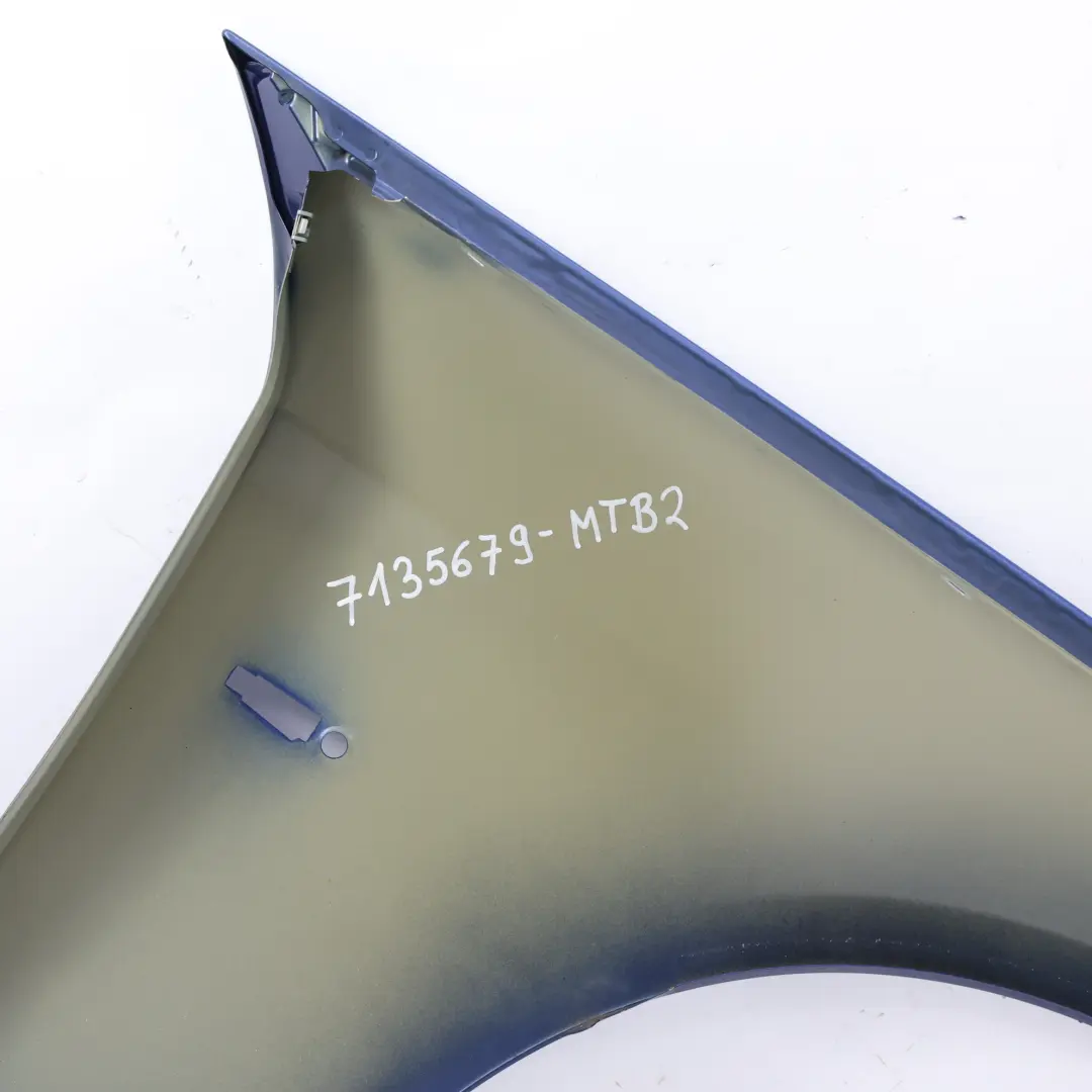 BMW E90 E91 Pannello Laterale Parafango Anteriore Sinistro Montegoblau Blu - A51 - SKU 7135679-MTB2 - Numero di parte 7135679
