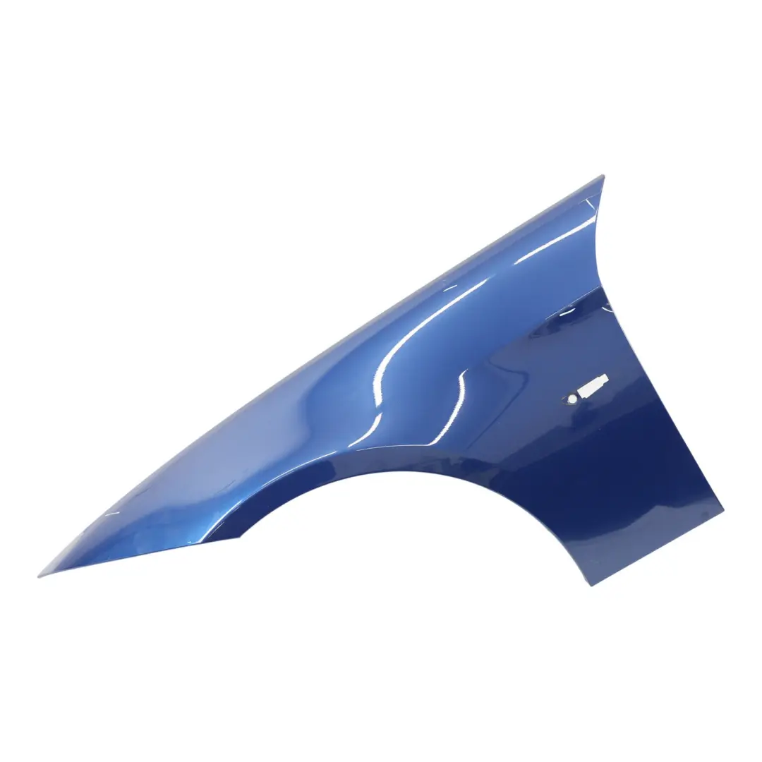 BMW E90 E91 Aile Latérale Avant Gauche Bleu Montegoblau Metallic - A51 - SKU 7135679-MTB3 - Numéro de pièce 7135679