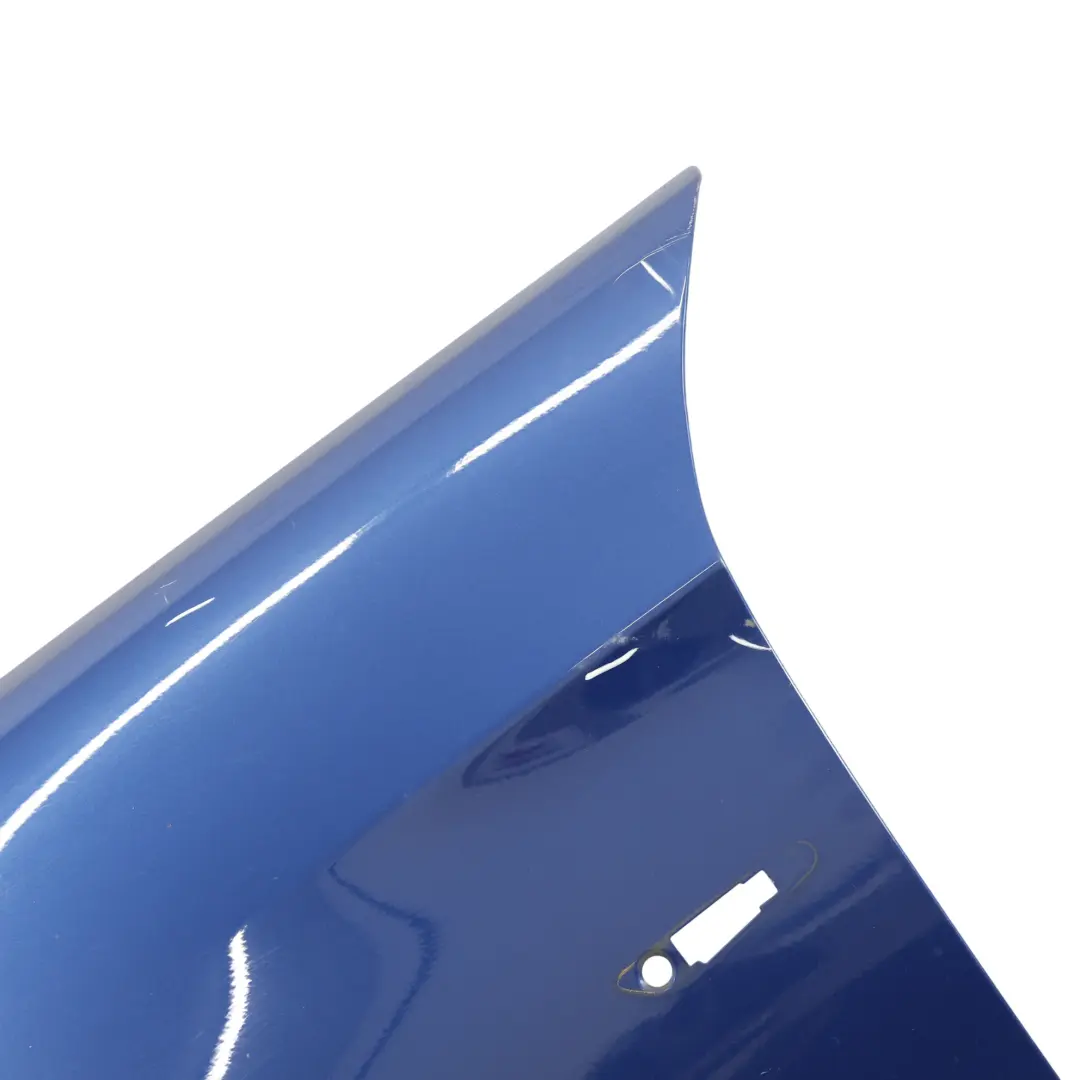 BMW E90 E91 Aile Latérale Avant Gauche Bleu Montegoblau Metallic - A51 - SKU 7135679-MTB3 - Numéro de pièce 7135679