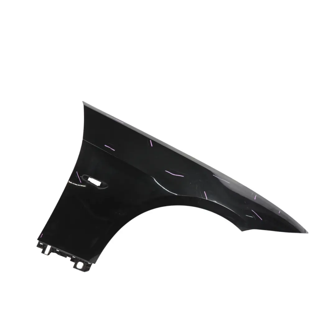 BMW E92 E93 Side Panel Fender Wing Front Right O/S Black Sapphire Metallic - 475 - SKU 7168988-BS1 - Part number 7168988-BS