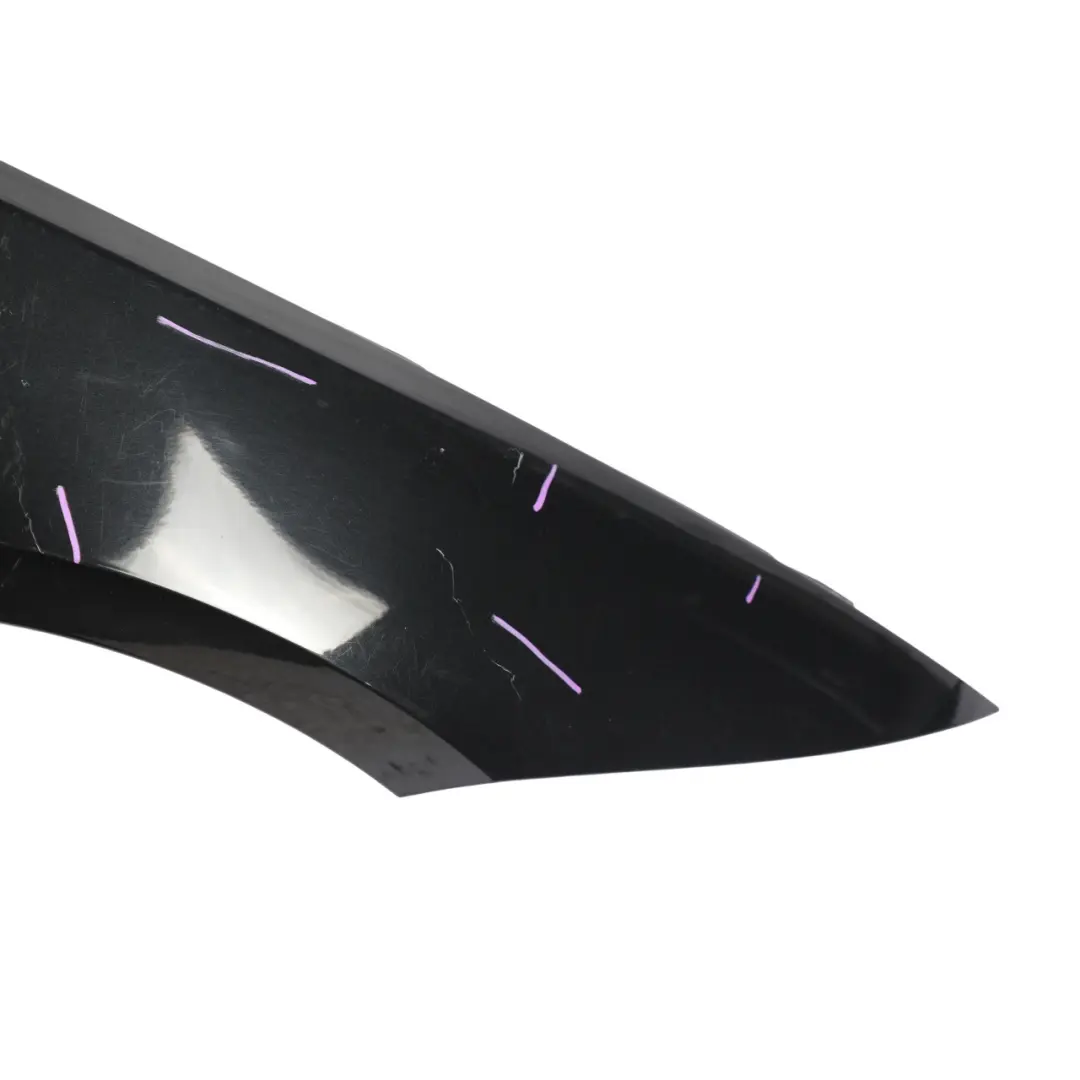 BMW E92 E93 Side Panel Fender Wing Front Right O/S Black Sapphire Metallic - 475 - SKU 7168988-BS1 - Part number 7168988-BS