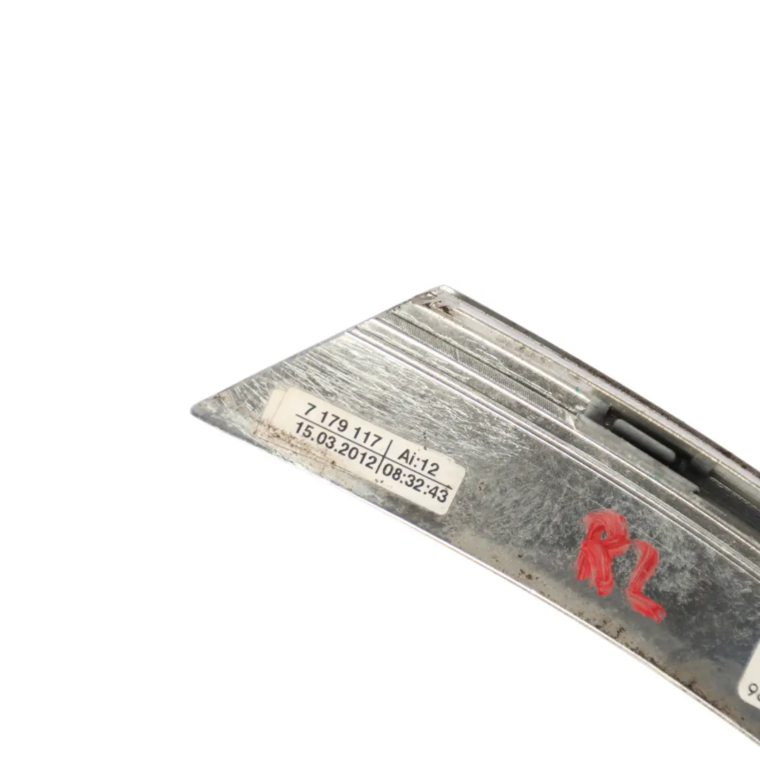 Door Window Top Frame Strip Cover Mouldng Left N/S to BMW F02 F04 Rear with Part number 7179117 BMW F02 F04 Rear Door Window Top Frame Strip Cover Mouldng Left N/S - SKU 7179117 - Part number 7179117