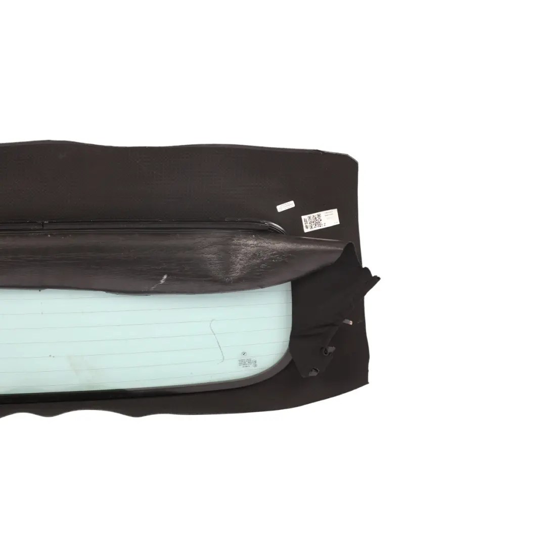 BMW E88 Cabrio Convertible Folding Top Roof Rear Window Glass Glazing AS2 - SKU 7180135-4 - Part number 7180135