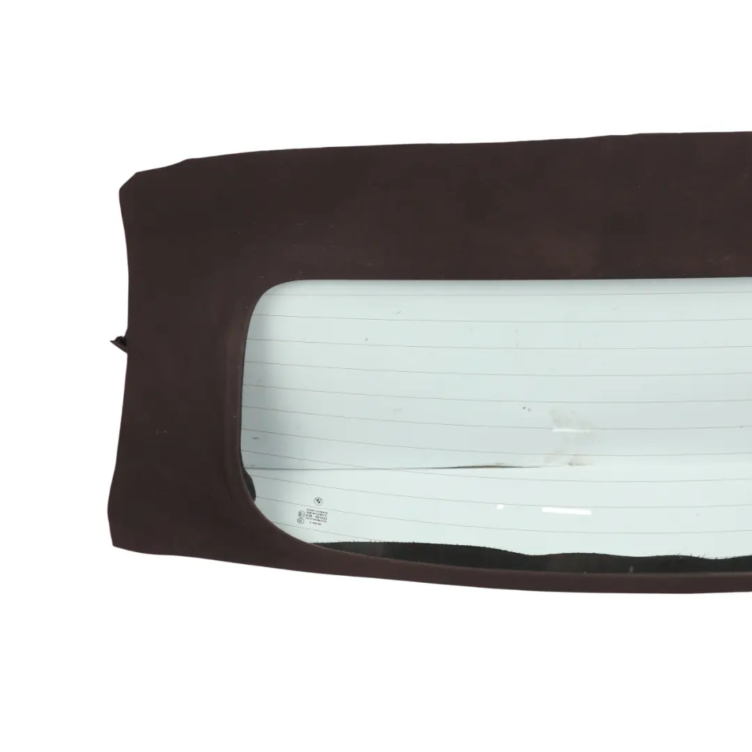BMW E88 Cabrio Convertible Folding Top Roof Rear Window Glass Glazing AS2 - SKU 7180135-4 - Part number 7180135