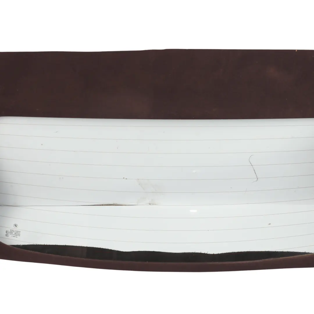 Folding Top Roof Rear Window Glass Glazing AS2 to BMW E88 Cabrio Convertible with Part number 7180135 BMW E88 Cabrio Convertible Folding Top Roof Rear Window Glass Glazing AS2 - SKU 7180135-4 - Part number 7180135
