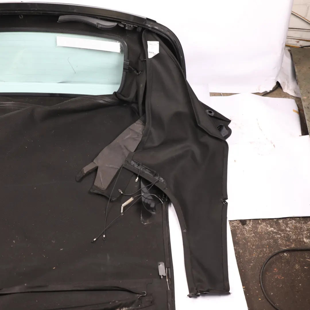 Mini R57 Cabrio Convertible Roof Folding Soft Top Cover Cloth Black - SKU 7191145 - Part number 7191145