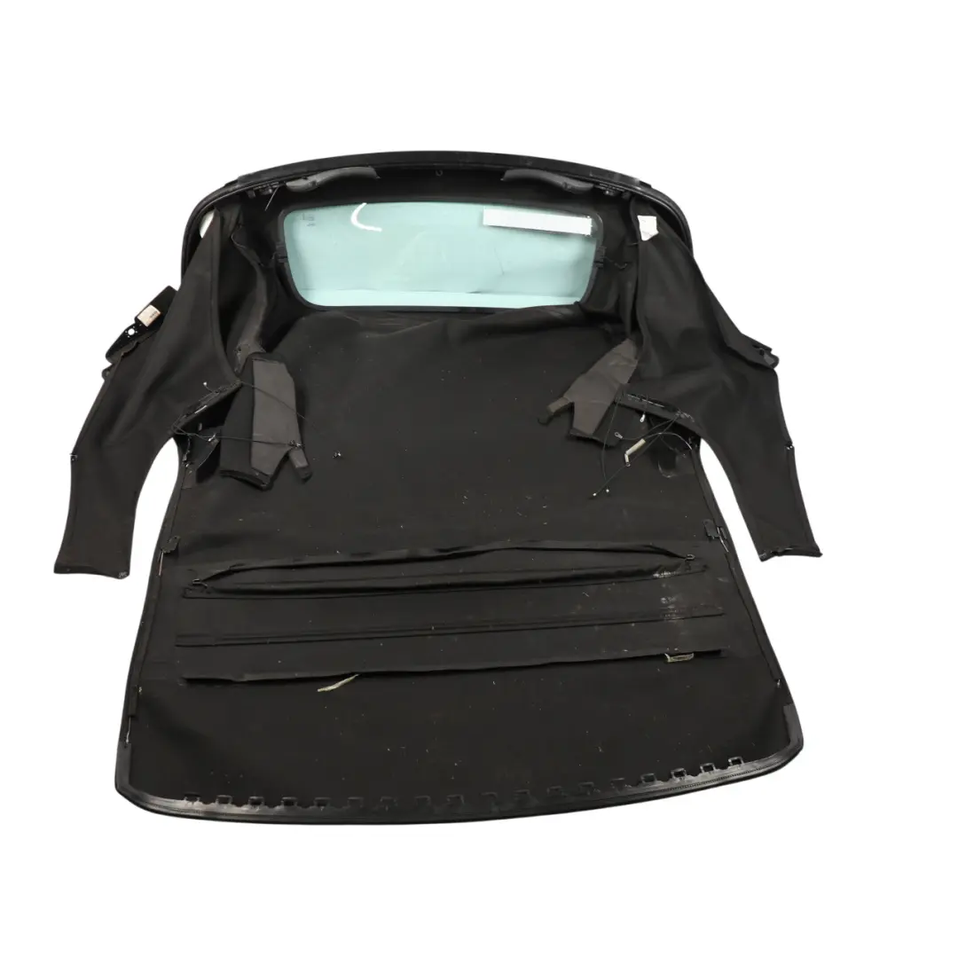 Roof Folding Soft Top Cover Cloth Black to Mini R57 Cabrio Convertible with Part number 7191145 Mini R57 Cabrio Convertible Roof Folding Soft Top Cover Cloth Black - SKU 7191145 - Part number 7191145