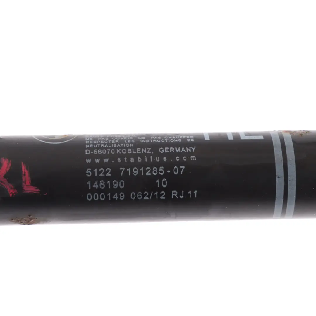 Door Limiter Damper Strut Rear Left N/S to BMW F01 F02 F03 F04 with Part number 7191285 BMW F01 F02 F03 F04 Door Limiter Damper Strut Rear Left N/S - SKU 7191285 - Part number 7191285