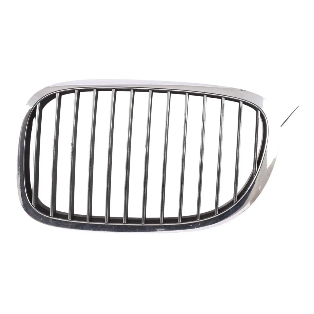BMW F01 F02 F03 LCI Front Grille Panel Cover Trim Kidney Left N/S Chrome - SKU 7195097 - Part number 7195097