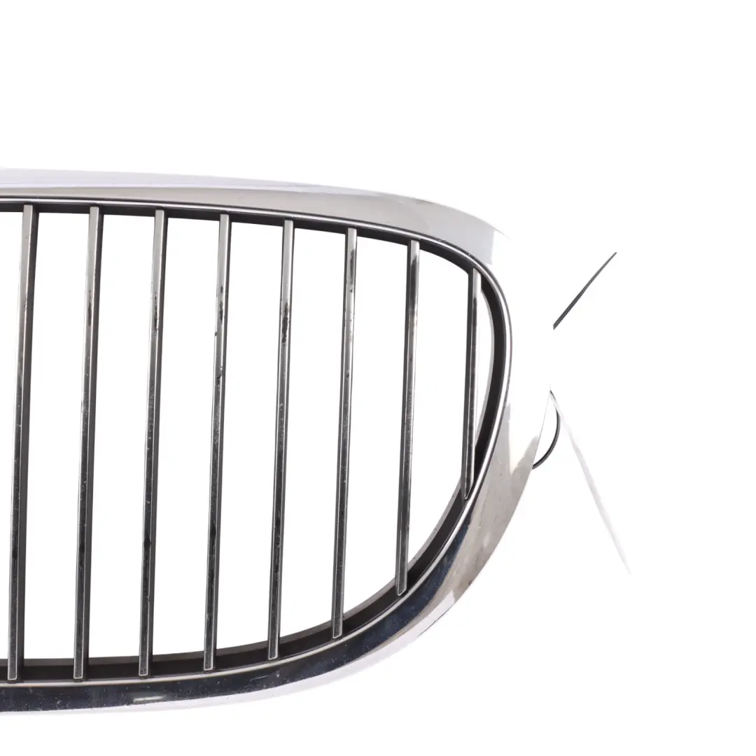 Front Grille Panel Cover Trim Kidney Left N/S Chrome to BMW F01 F02 F03 LCI with Part number 7195097 BMW F01 F02 F03 LCI Front Grille Panel Cover Trim Kidney Left N/S Chrome - SKU 7195097 - Part number 7195097