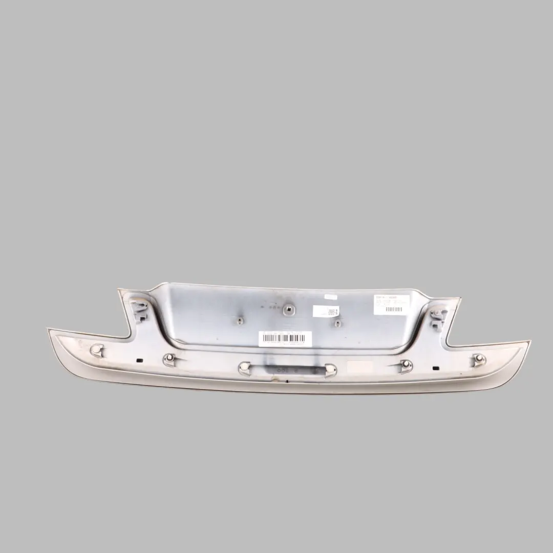 BMW F01 F02 Tailgate Finisher Boot Lid Cover Mineralweiss Mineral White - A96 - SKU 7205731-MW - Part number 7205731