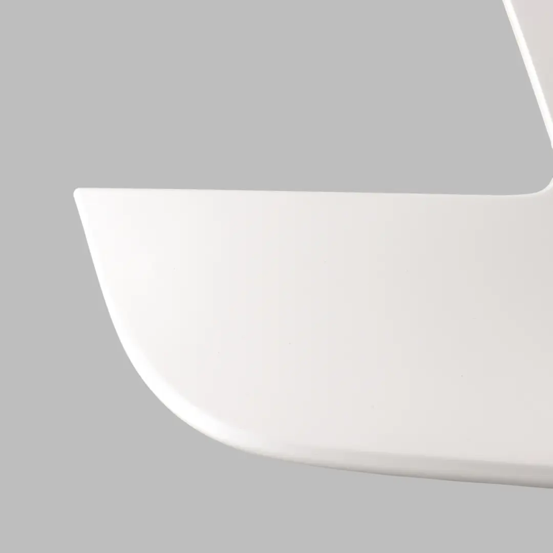 BMW F01 F02 Tailgate Finisher Boot Lid Cover Mineralweiss Mineral White - A96 - SKU 7205731-MW - Part number 7205731