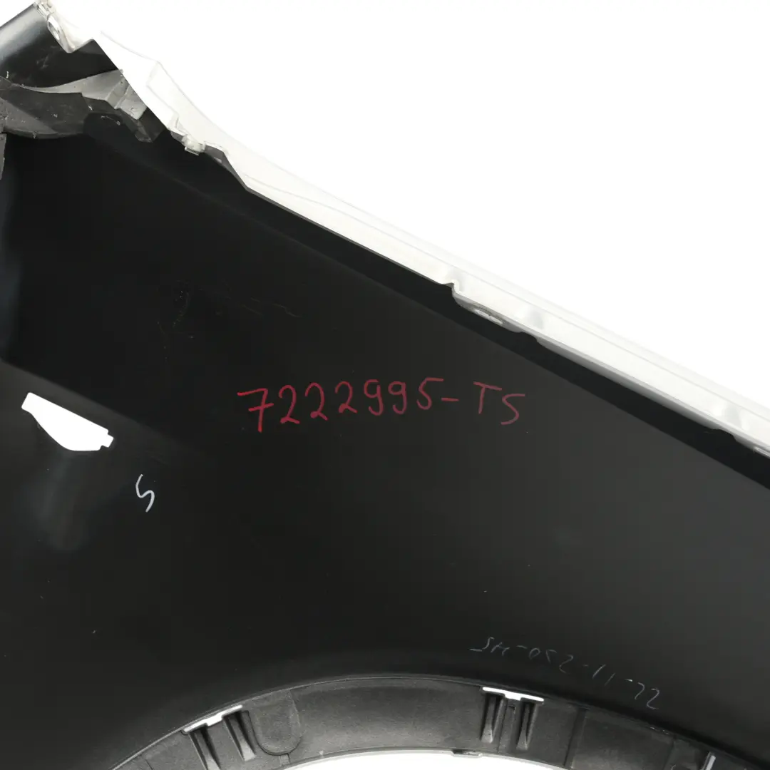 BMW X5 E70 LCI Błotnik Lewy Przedni Titansilber Srebrny Metalik - 354 - SKU 7222995-TS - Numer Części 7222995