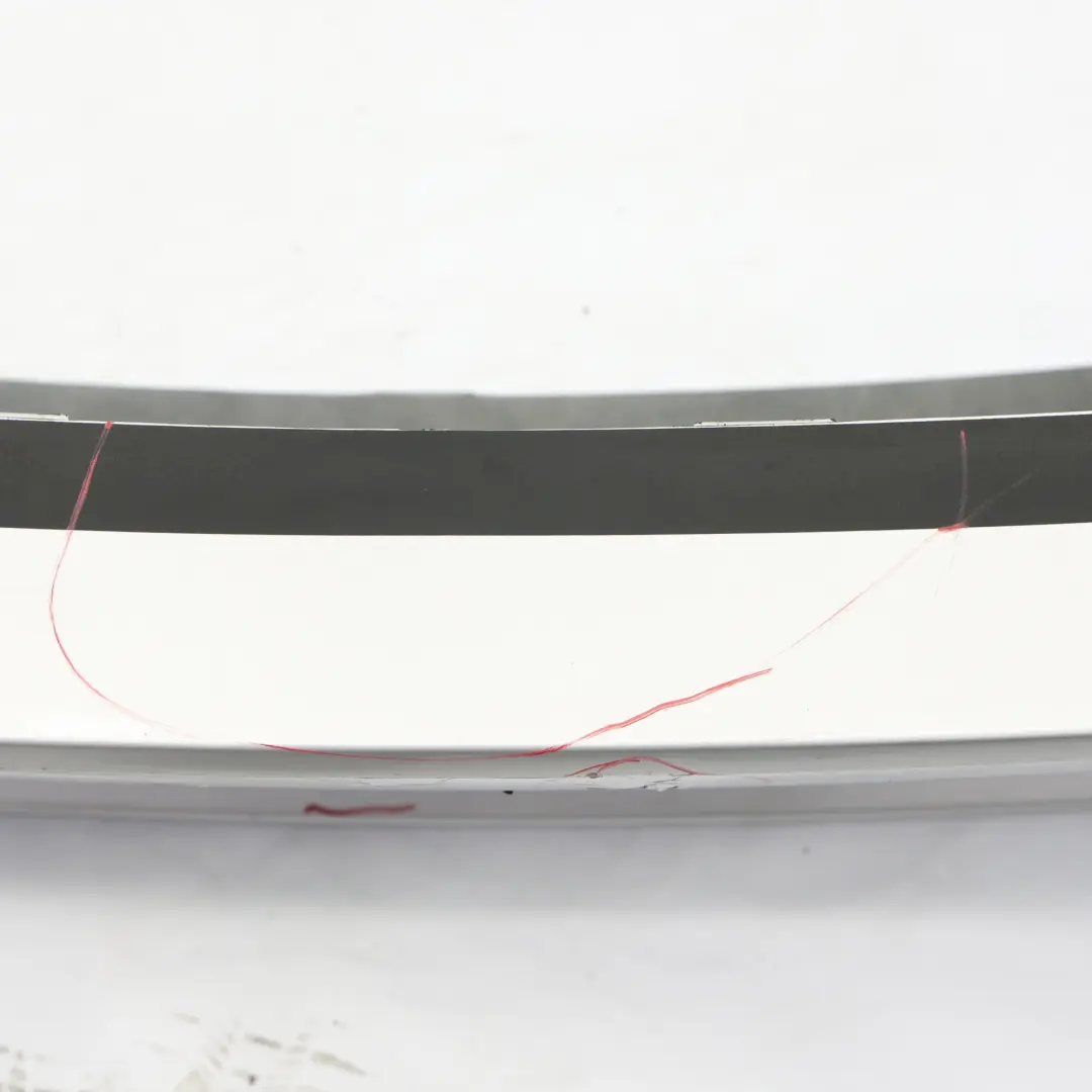 BMW X5 E70 LCI Rear Bumper Trim Panel Titansilber Silver Metallic - 354 - SKU 7227787-TS - Part number 7227787