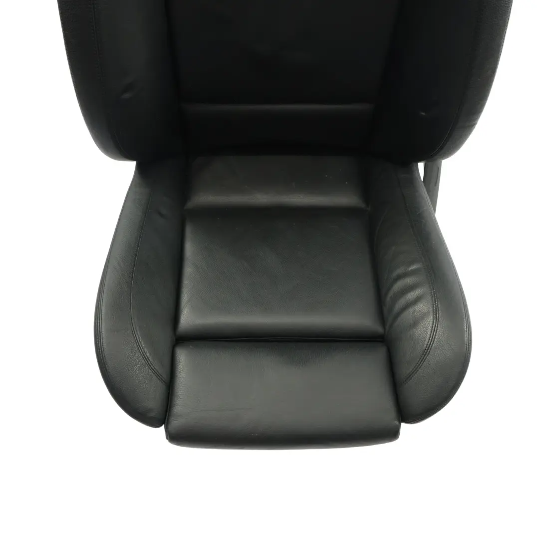 BMW F10 F11 Asiento Delantero Calefacción Eléctrica Izquierdo Cuero Negro - SKU 7231174-2 - Número de pieza 7231174