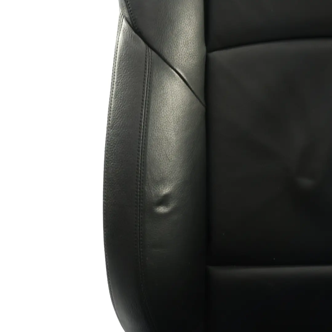 BMW F10 F11 Asiento Delantero Calefacción Eléctrica Izquierdo Cuero Negro - SKU 7231174-2 - Número de pieza 7231174