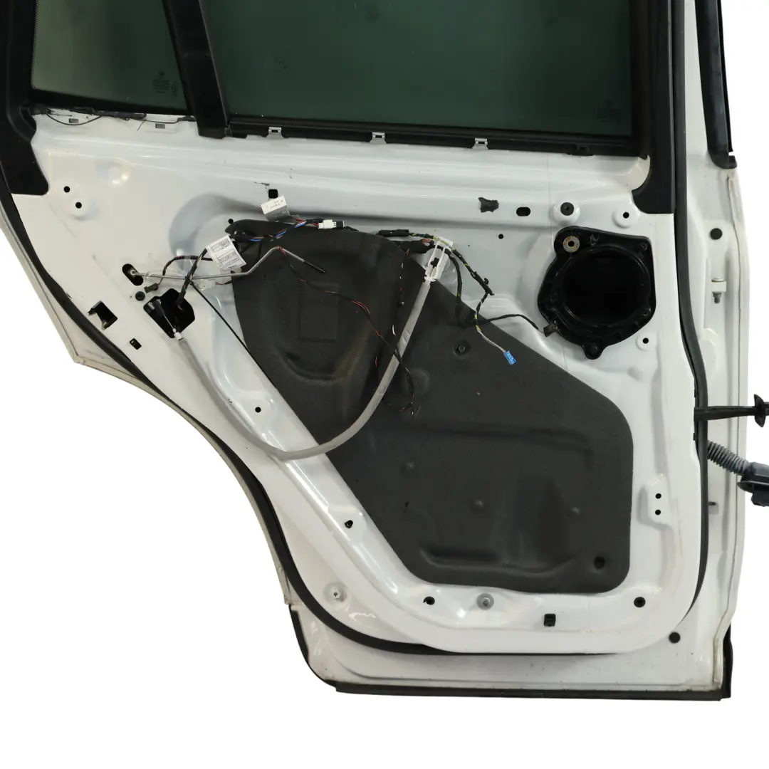 Door Rear Left Alpinweiss Alpine White 3 - 300 to BMW X3 F25 with Part number 7238695 BMW X3 F25 Door Rear Left Alpinweiss Alpine White 3 - 300 - SKU 7238695-AW - Part number 7238695