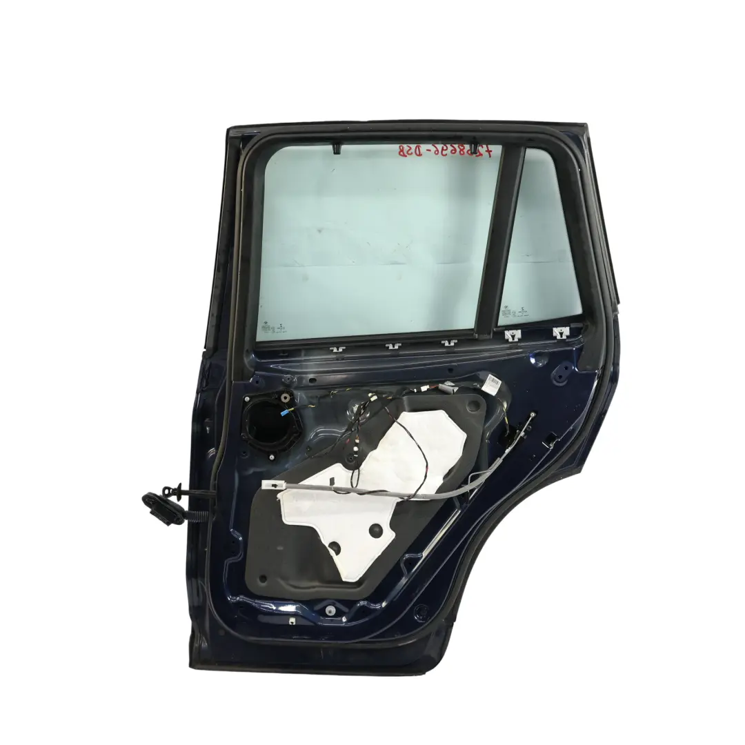 BMW X3 F25 Puerta Trasera Derecha Tiefseeblau Deep Sea Blue Metallic - A76 - SKU 7238696-DSB - Número de pieza 7238696