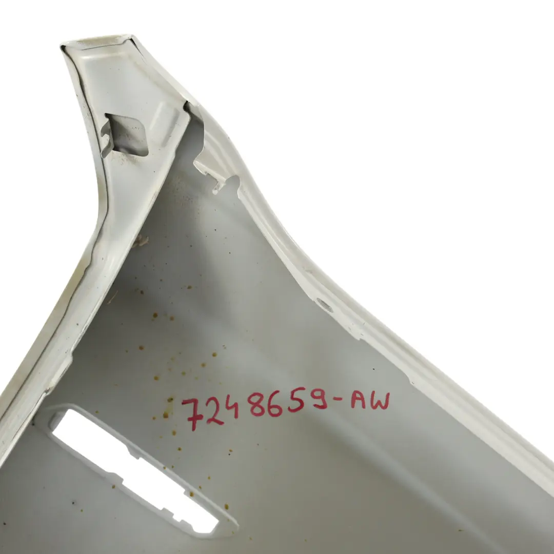 Pannello alare anteriore sinistro Lato Alpinweiss 3 Alpine White - 300 per BMW F10 con numero di parte 7248659 BMW F10 Pannello alare anteriore sinistro Lato Alpinweiss 3 Alpine White - 300 - SKU 7248659-AW - Numero di parte 7248659