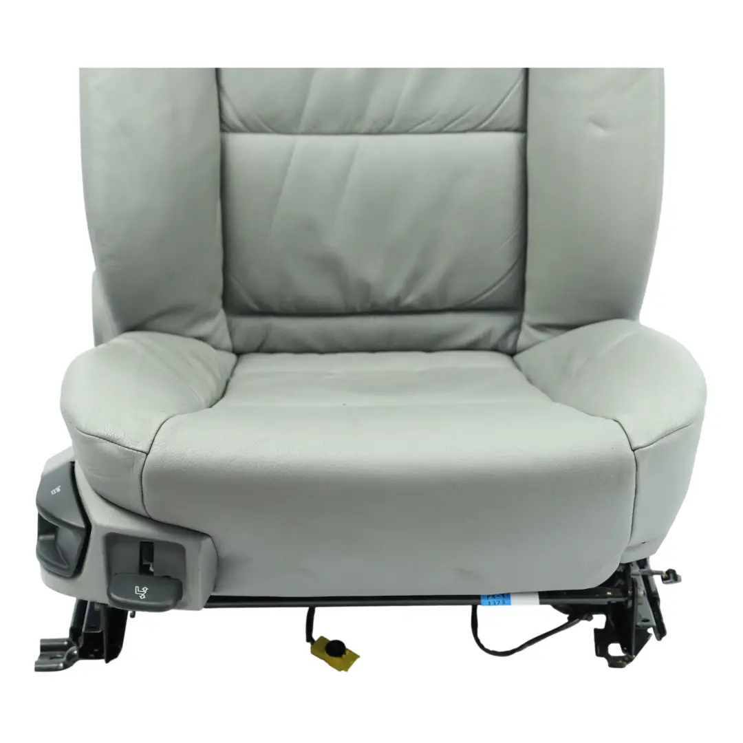 BMW E60 E61 Siège Avant Droit Électrique En Cuir Gris Dakota - SKU 7249322-4 - Numéro de pièce 7249322