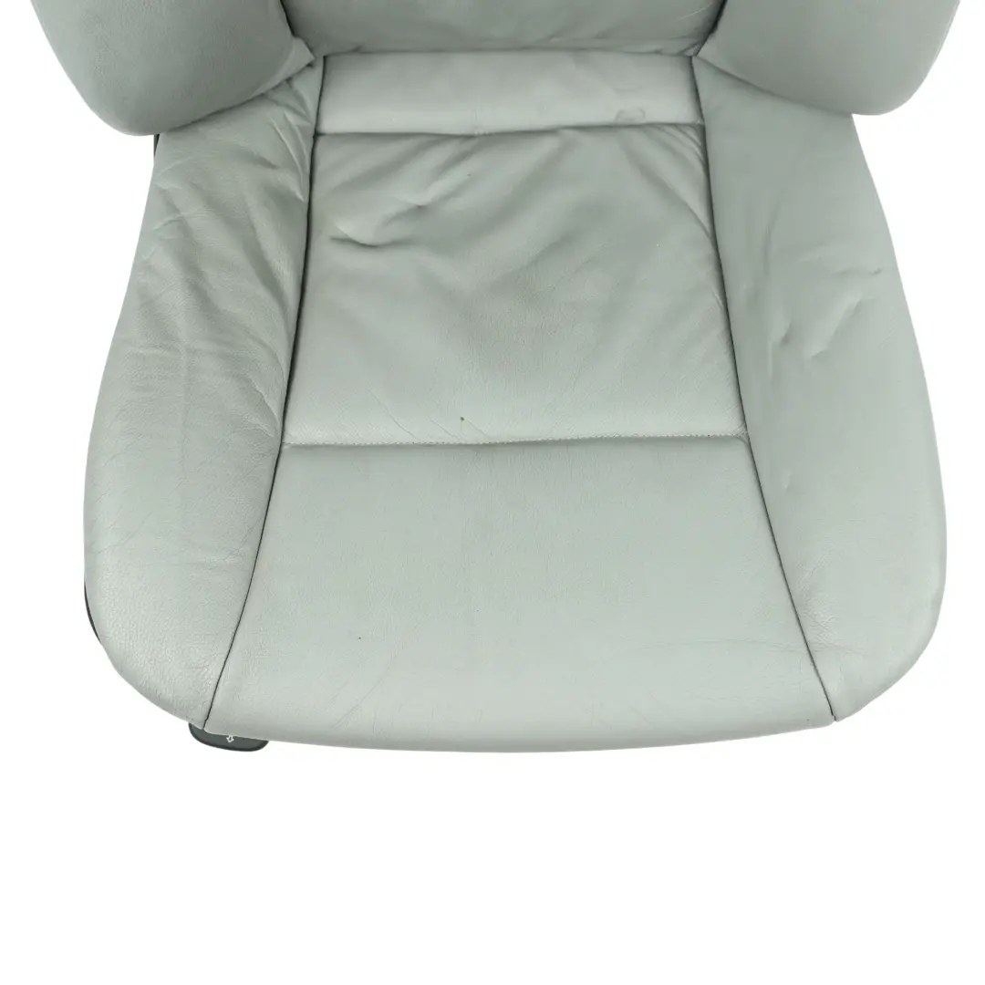 BMW E60 E61 Siège Avant Droit Électrique En Cuir Gris Dakota - SKU 7249322-4 - Numéro de pièce 7249322