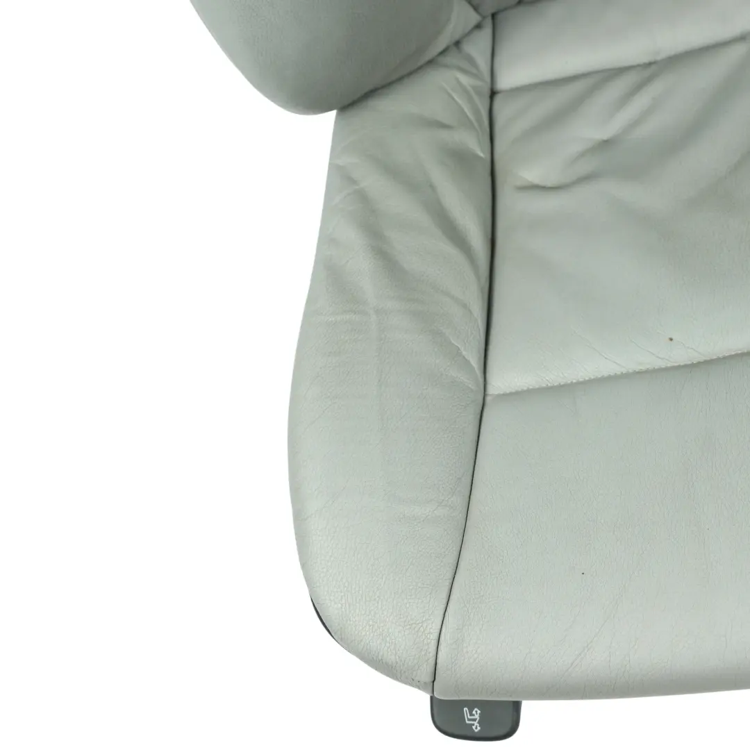 BMW E60 E61 Vordersitz Elektrisch Leder Dakota Grau Rechts - SKU 7249322-4 - Teilenummer 7249322