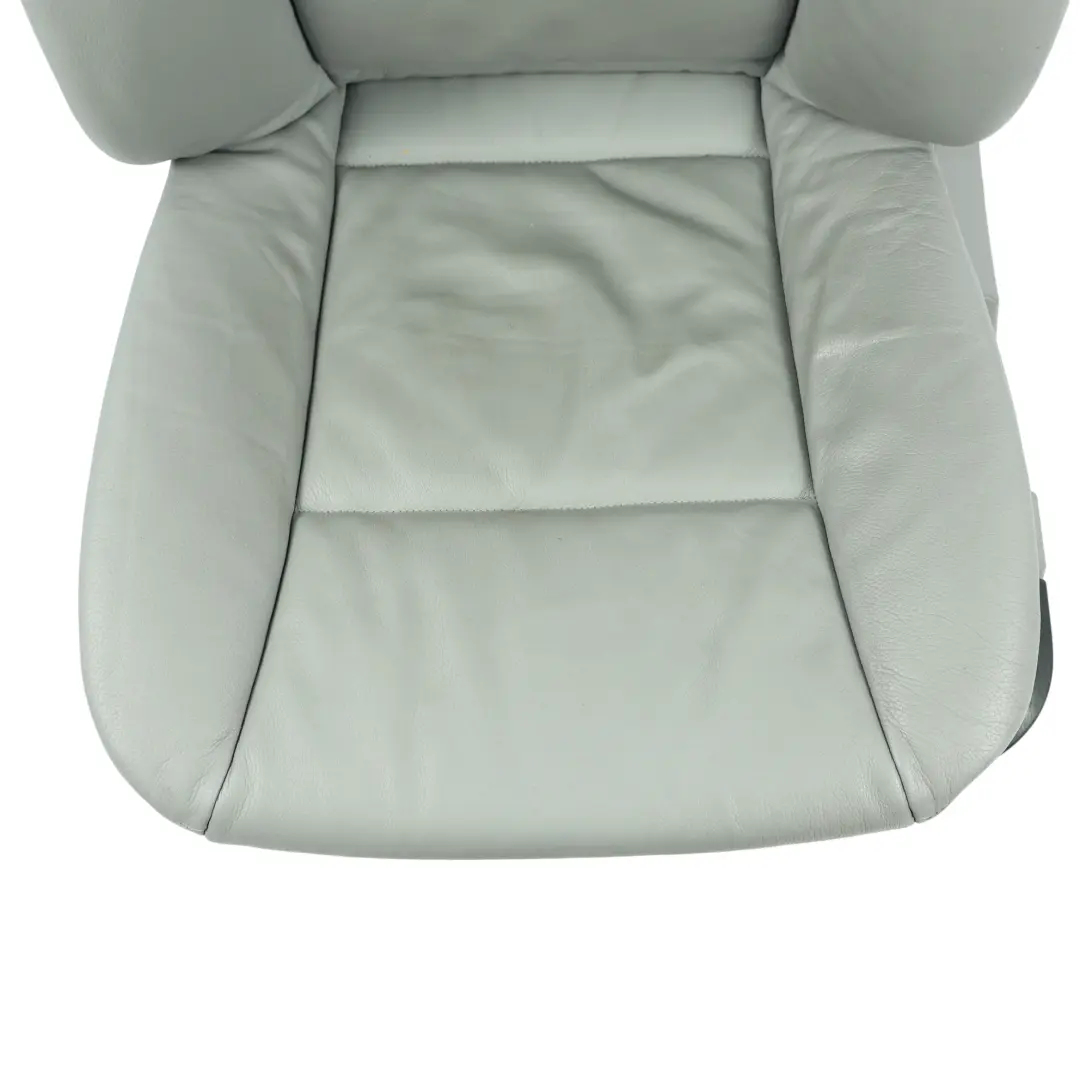 BMW E60 E61 Asiento Delantero Cuero Eléctrico Gris Dakota Izquierdo - SKU 7249322-5 - Número de pieza 7249322