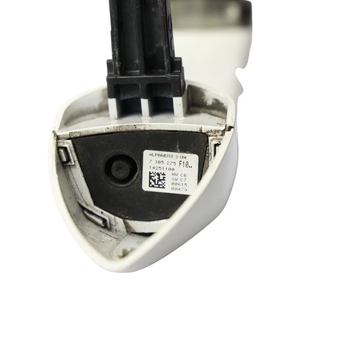 BMW F10 F11 Klamka Drzwi Lewa Przód Tył Alpinweiss 3 Biały - 300 - SKU 7249981-AW - Numer Części 7249981