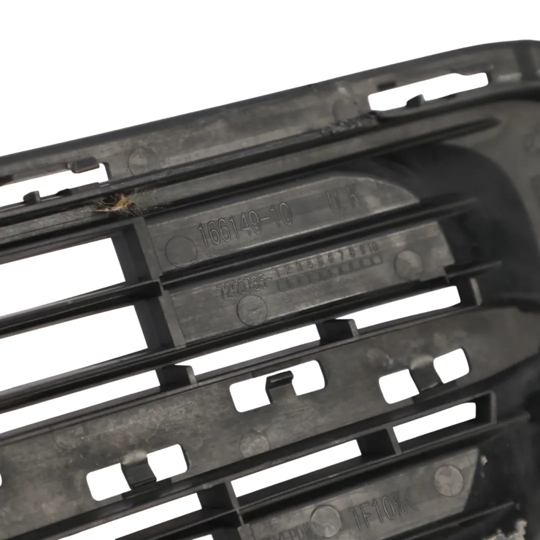 Trim Front Bumper Grille Grill Lower Bottom Black to Mini R55 R56 LCI with Part number 7250785 Mini R55 R56 LCI Trim Front Bumper Grille Grill Lower Bottom Black - SKU 7250785-2 - Part number 7250785