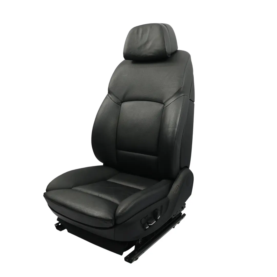 Front Comfort Seat Memory Left N/S Interior Leather Dakota Black to BMW F10 F11 with Part number 7255058 BMW F10 F11 Front Comfort Seat Memory Left N/S Interior Leather Dakota Black - SKU RHD-7255058-6 - Part number 7255058