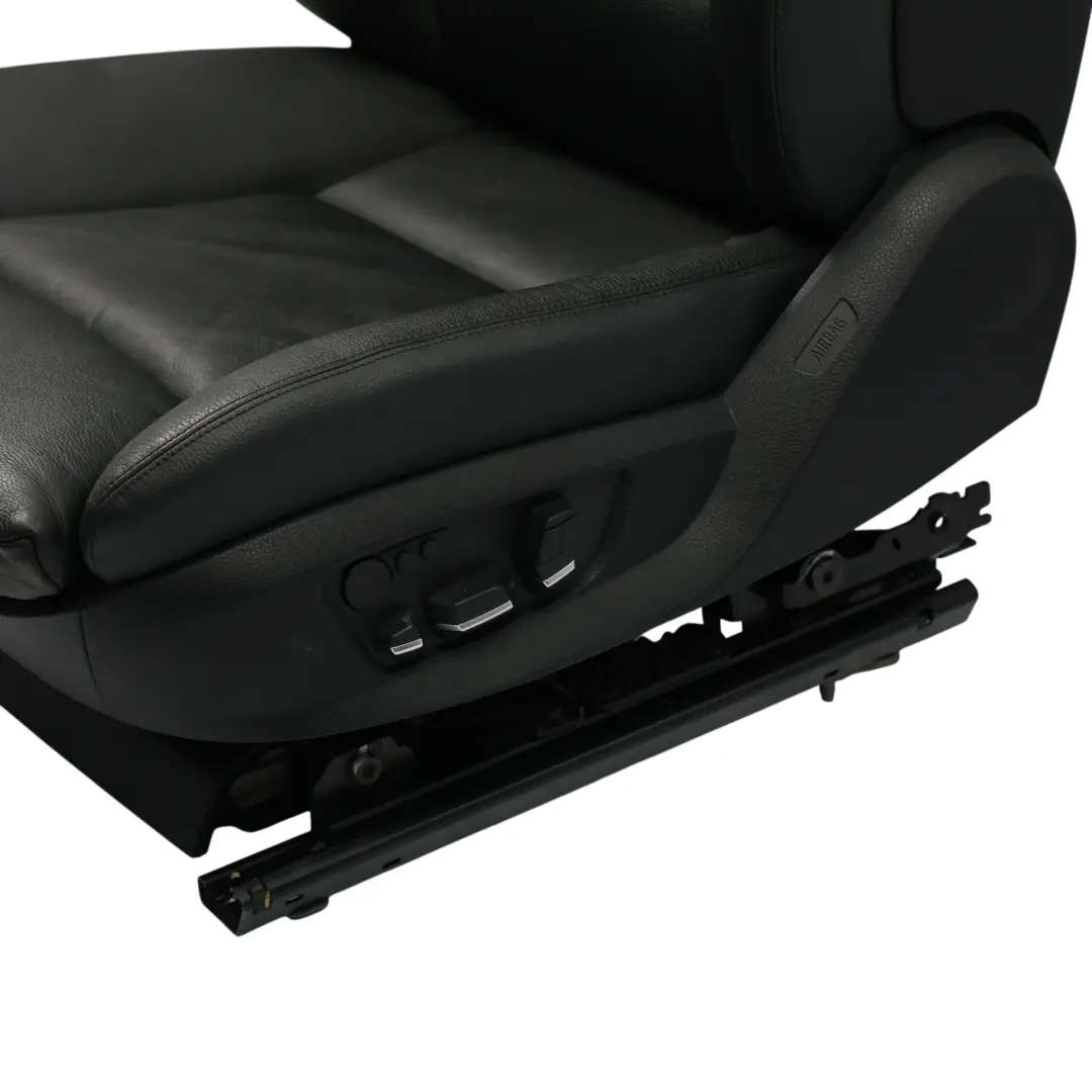 Front Comfort Seat Memory Left N/S Interior Leather Dakota Black to BMW F10 F11 with Part number 7255058 BMW F10 F11 Front Comfort Seat Memory Left N/S Interior Leather Dakota Black - SKU RHD-7255058-6 - Part number 7255058