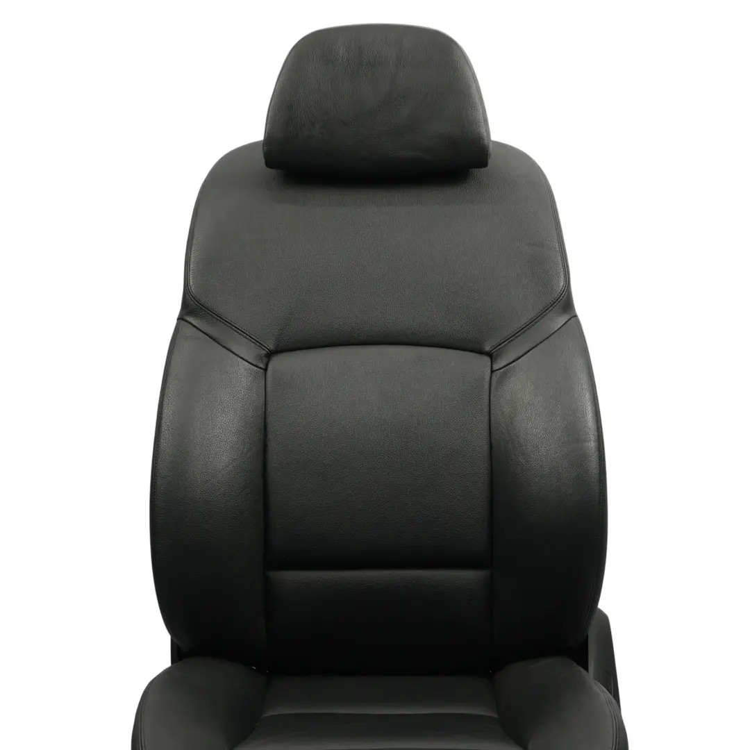 BMW F10 F11 Front Comfort Seat Memory Left N/S Interior Leather Dakota Black - SKU RHD-7255058-6 - Part number 7255058