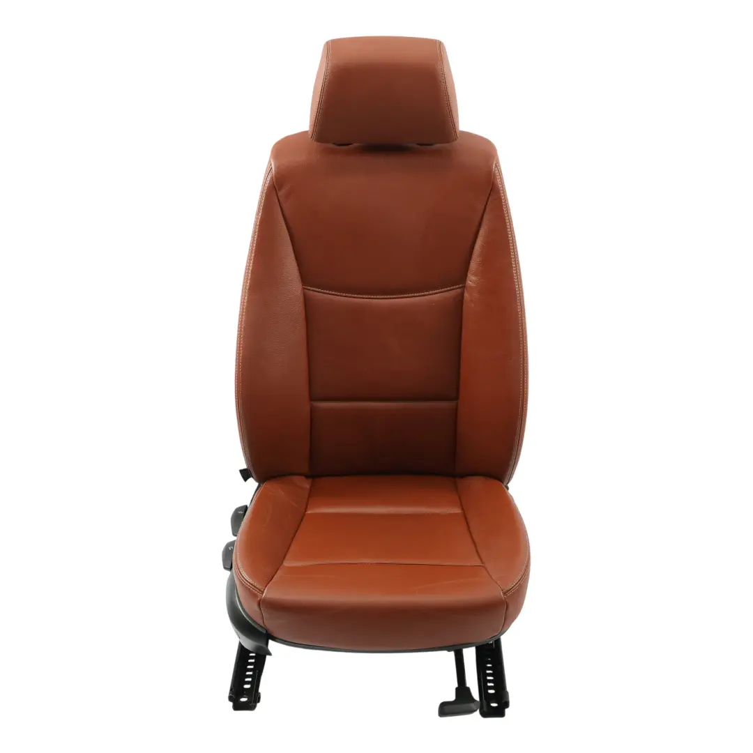 BMW X3 F25 Sedile Anteriore Riscaldato Interno Pelle Nevada Rotbraun Destra - SKU 7255660-1 - Numero di parte 7255660