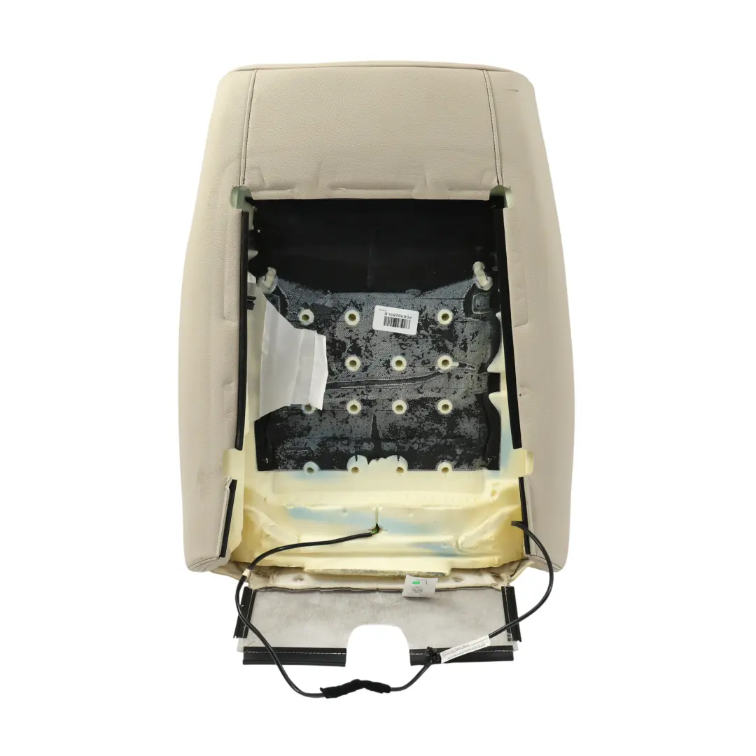 BMW X3 F25 F26 Respaldo Asiento Delantero Izquierdo Calefaccionado Cuero Oyster - SKU 7255663 - Número de pieza 7255663