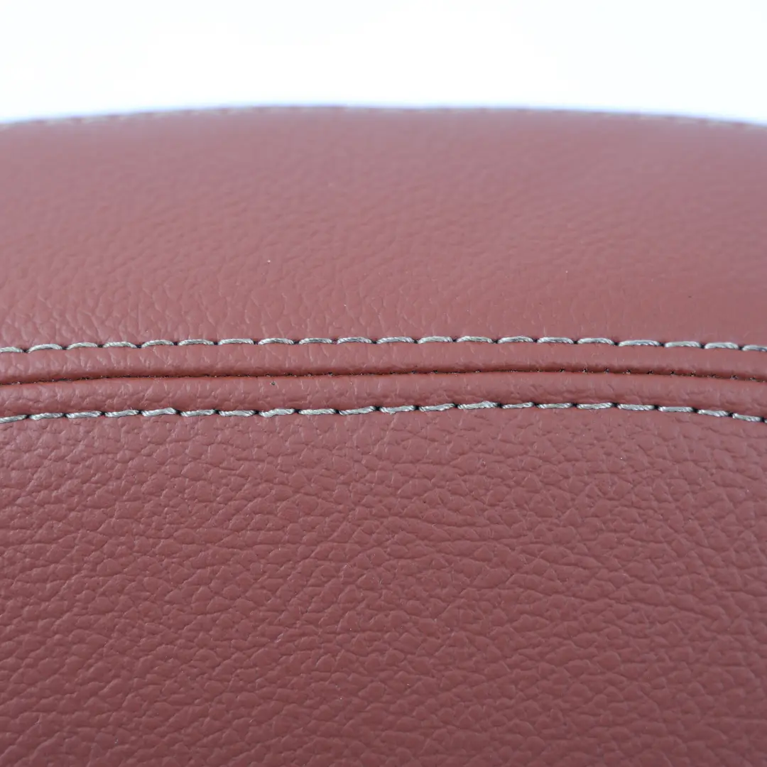 Headrest Rear Centre Middle Backrest Leather Reddish Brown to BMW X3 F25 Seat with Part number 7256540 BMW X3 F25 Seat Headrest Rear Centre Middle Backrest Leather Reddish Brown - SKU 7256540 - Part number 7256540