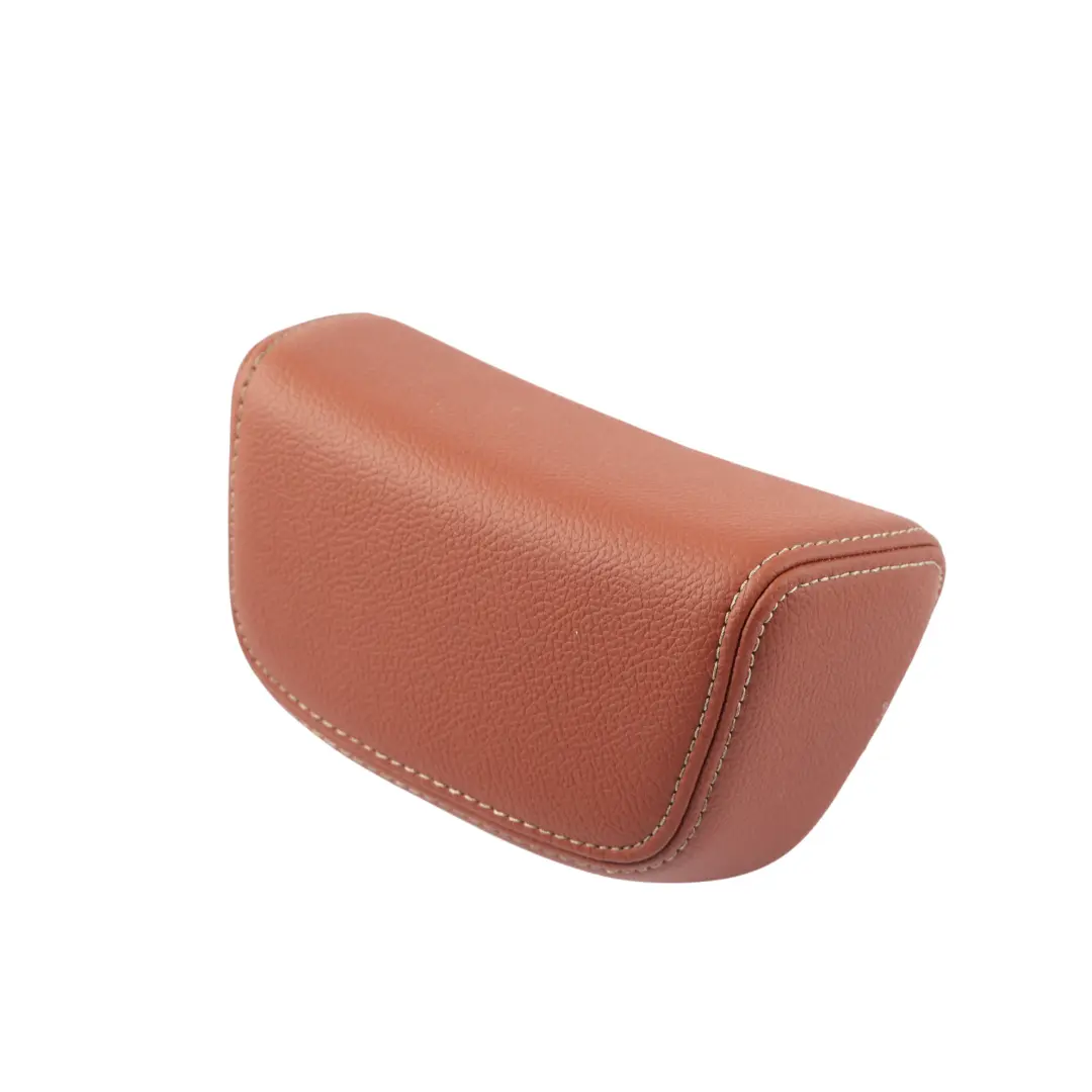 Headrest Rear Centre Middle Backrest Leather Reddish Brown to BMW X3 F25 Seat with Part number 7256540 BMW X3 F25 Seat Headrest Rear Centre Middle Backrest Leather Reddish Brown - SKU 7256540 - Part number 7256540