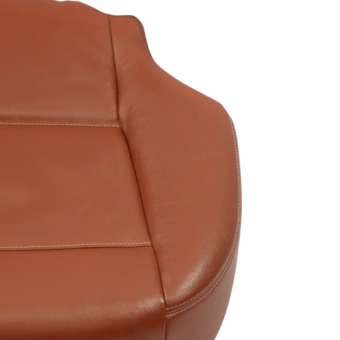 BMW X3 F25 Asiento Trasero Banco Sofá Revestimiento Cuero Rotbraun - SKU 7256750 - Número de pieza 7256750