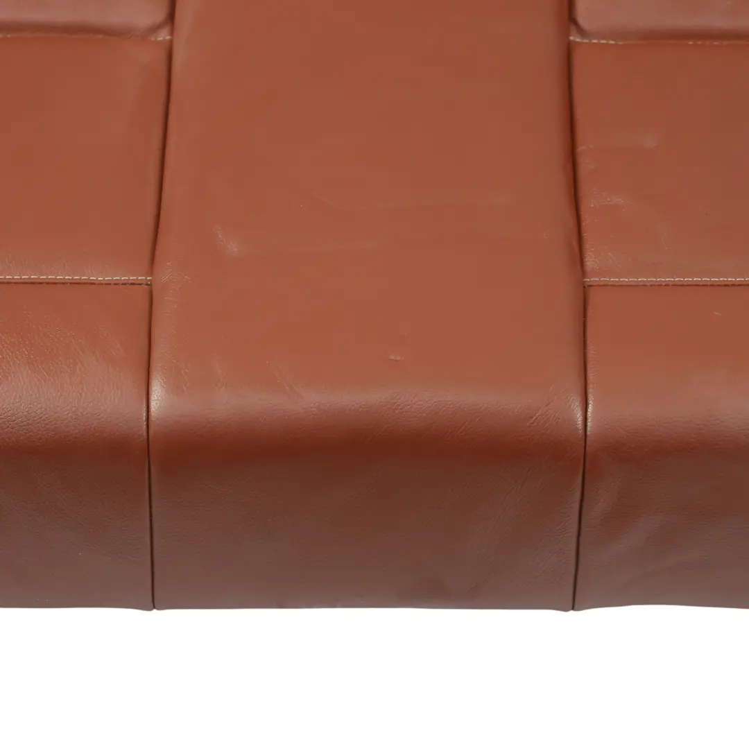 BMW X3 F25 Asiento Trasero Banco Sofá Revestimiento Cuero Rotbraun - SKU 7256750 - Número de pieza 7256750