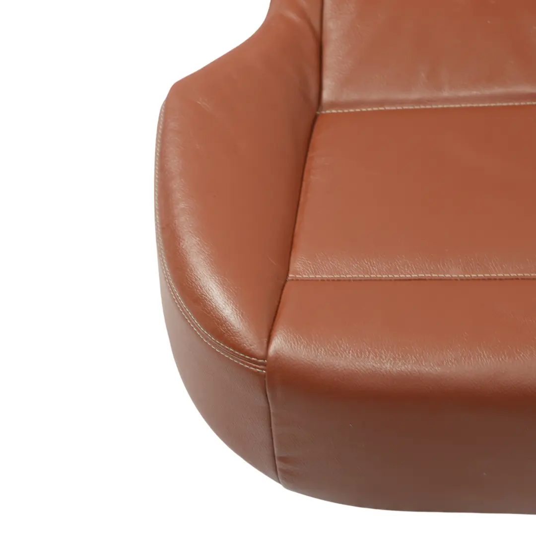 BMW X3 F25 Asiento Trasero Banco Sofá Revestimiento Cuero Rotbraun - SKU 7256750 - Número de pieza 7256750