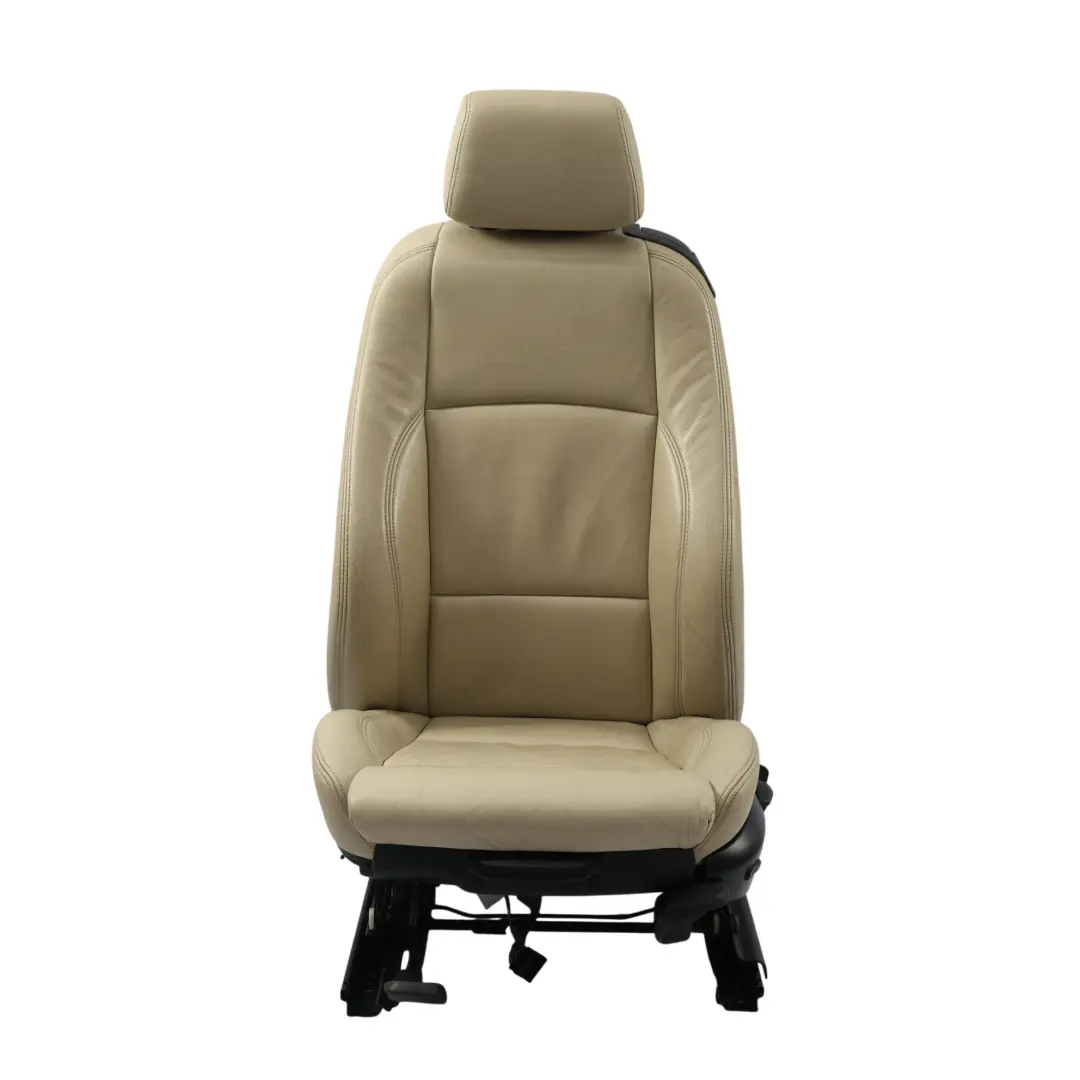 BMW E81 E82 M Sport Sedile Anteriore Riscaldato Pelle Limone Interno Sinistro - SKU 7257463 - Numero di parte 7257463