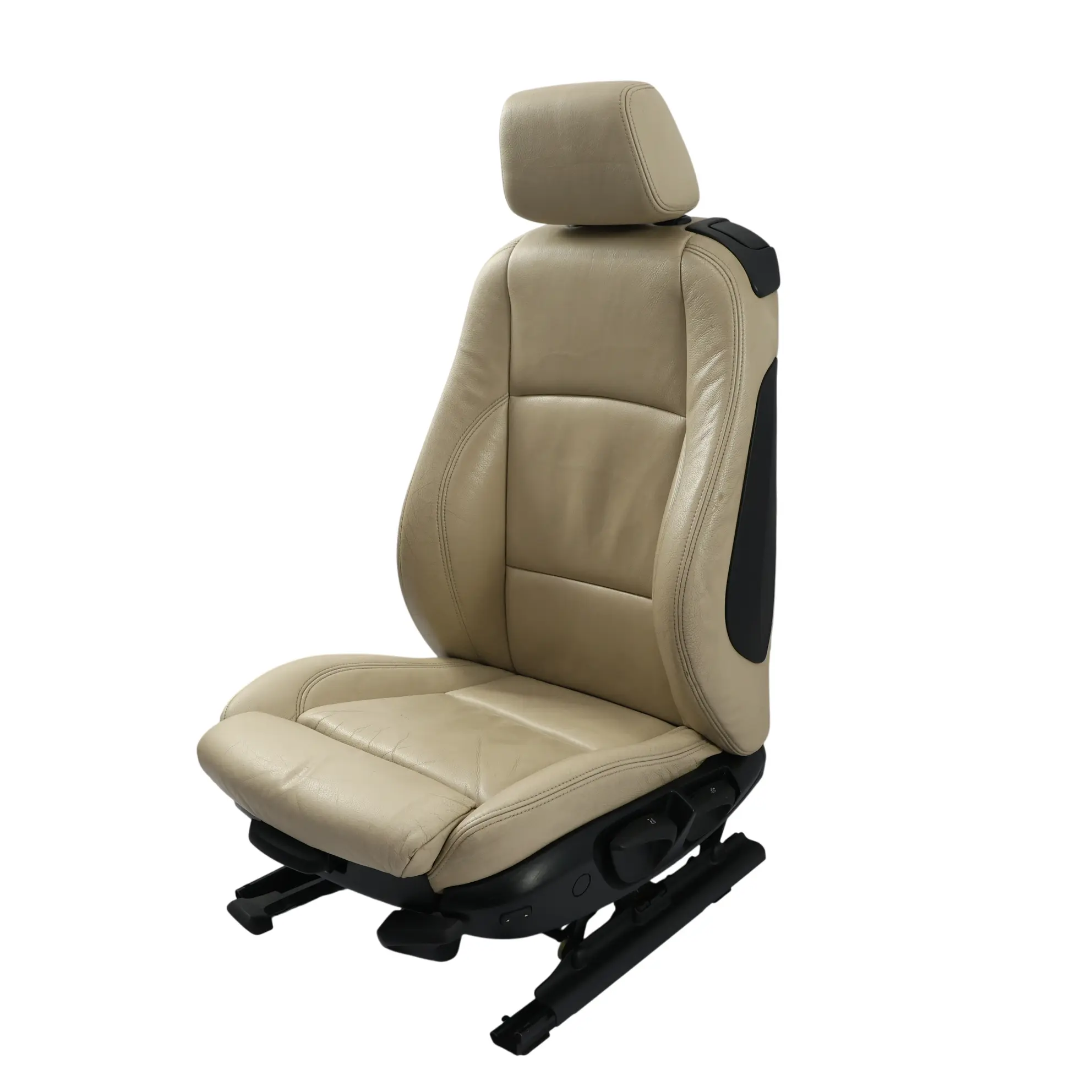 BMW E81 E82 M Sport Asiento Delantero Calefactable Cuero Limón Izquierdo