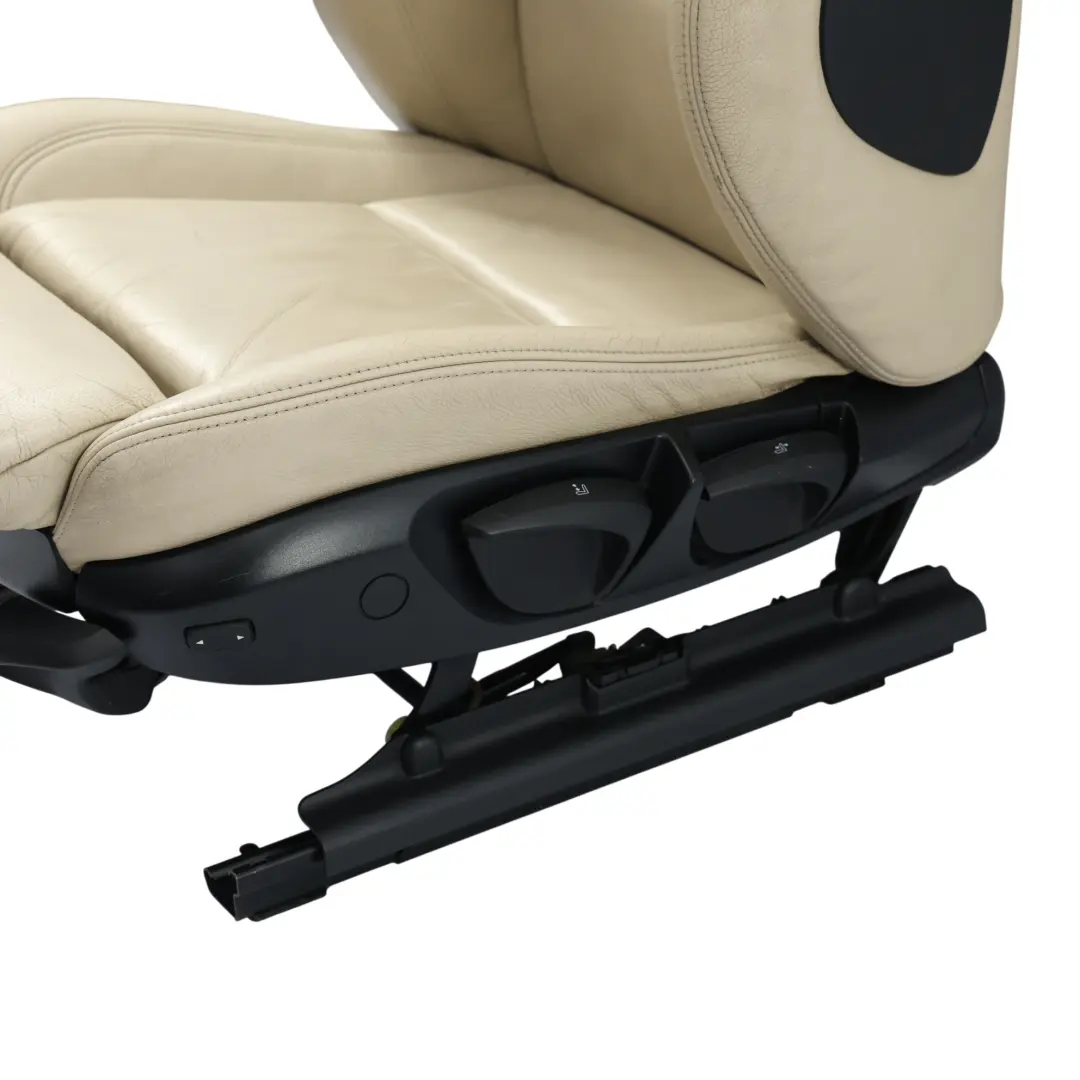 BMW E81 E82 M Sport Siège Avant Gauche Chauffant En Cuir Citron - SKU 7257463 - Numéro de pièce 7257463