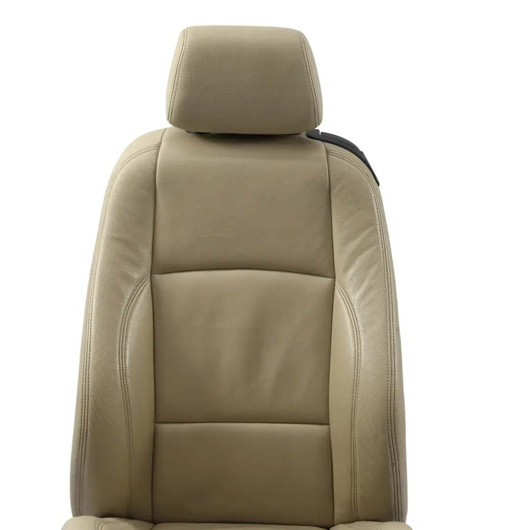 BMW E81 E82 M Sport Siège Avant Gauche Chauffant En Cuir Citron - SKU 7257463 - Numéro de pièce 7257463