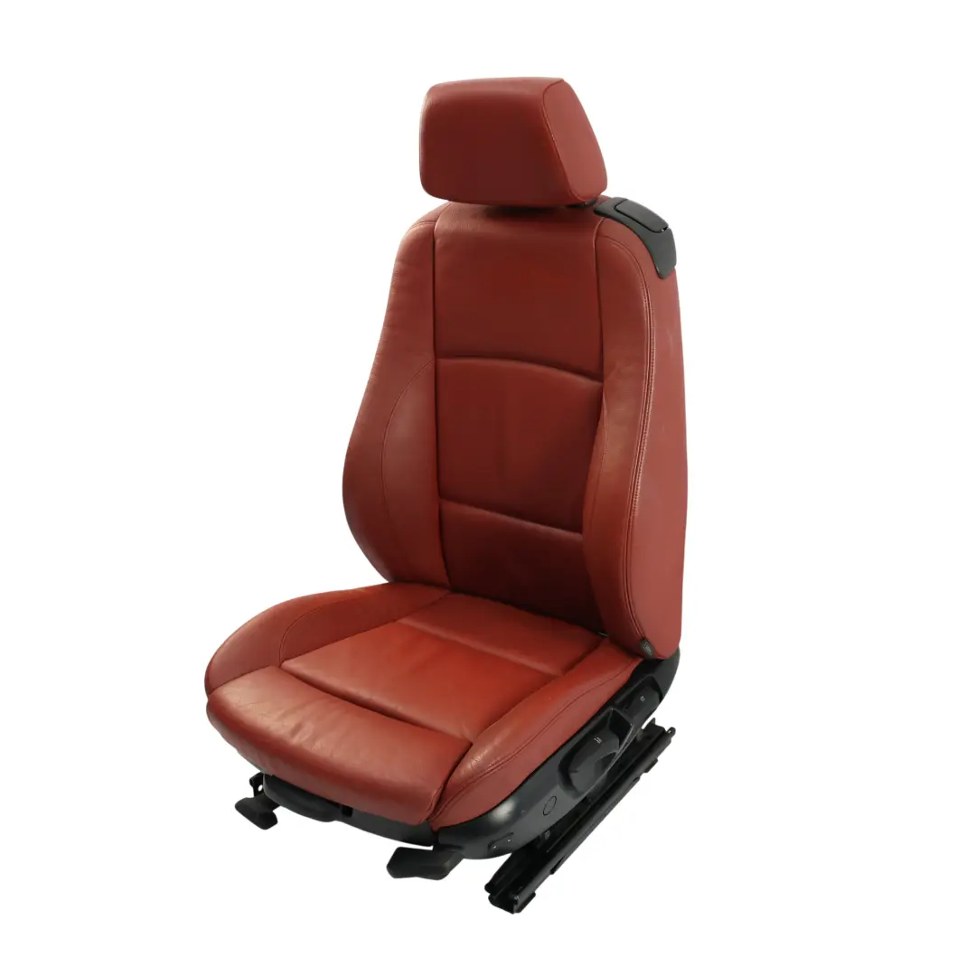 Sportsitz Vorne Links Sitz Rot Boston Leder Heizung für BMW E88 Cabrio M Sport mit Teilenummer 7257495 BMW E88 Cabrio M Sport Sportsitz Vorne Links Sitz Rot Boston Leder Heizung - SKU 7257495-1 - Teilenummer 7257495
